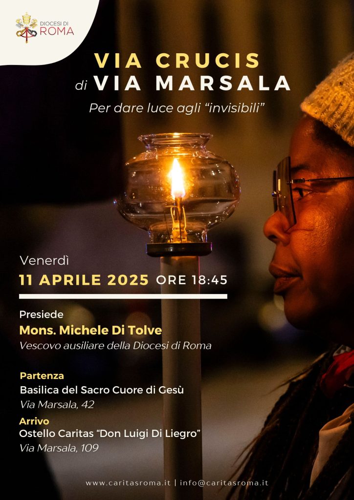 Locandina Via Crucis Via Marsala 2025