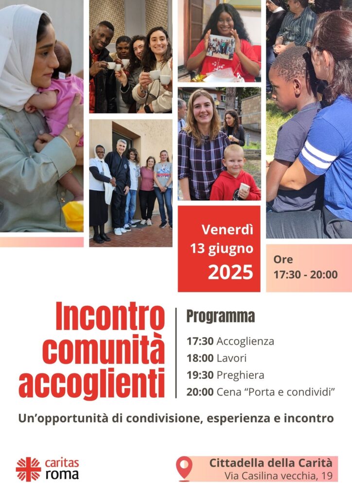 Locandina Incontro Comunità Accoglienti - giu 2025