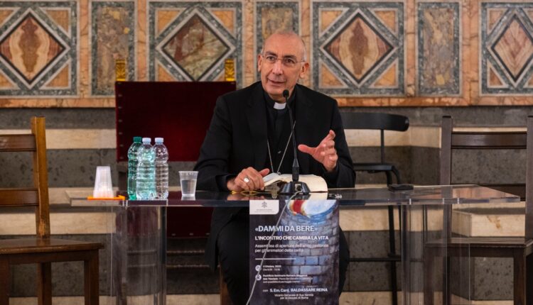 Assemblea con il cardinale Reina